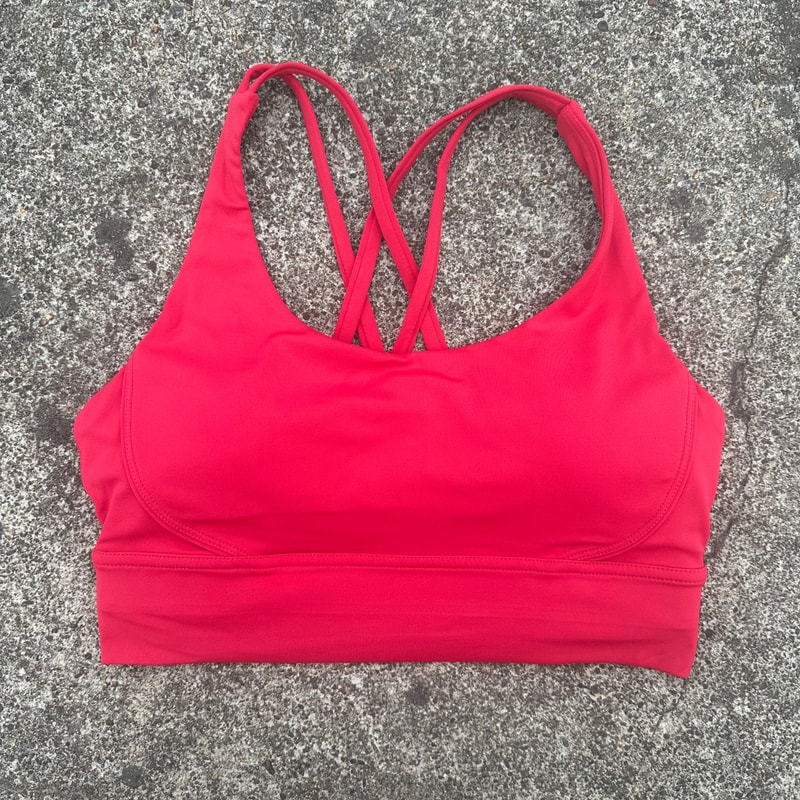 Womens Padded Cross Back Sports Bra Comfortable Support Fit For Yoga Gym Active Training 13