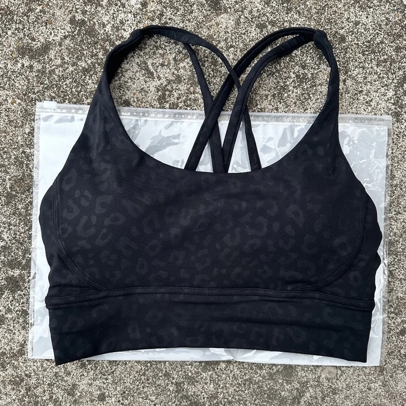 Womens Padded Cross Back Sports Bra Comfortable Support Fit For Yoga Gym Active Training 19