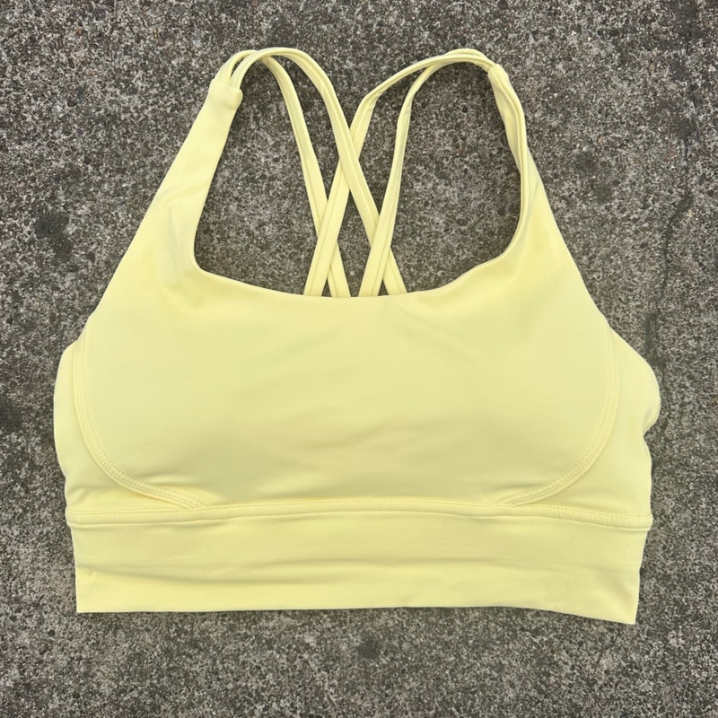 Womens Padded Cross Back Sports Bra Comfortable Support Fit For Yoga Gym Active Training 20