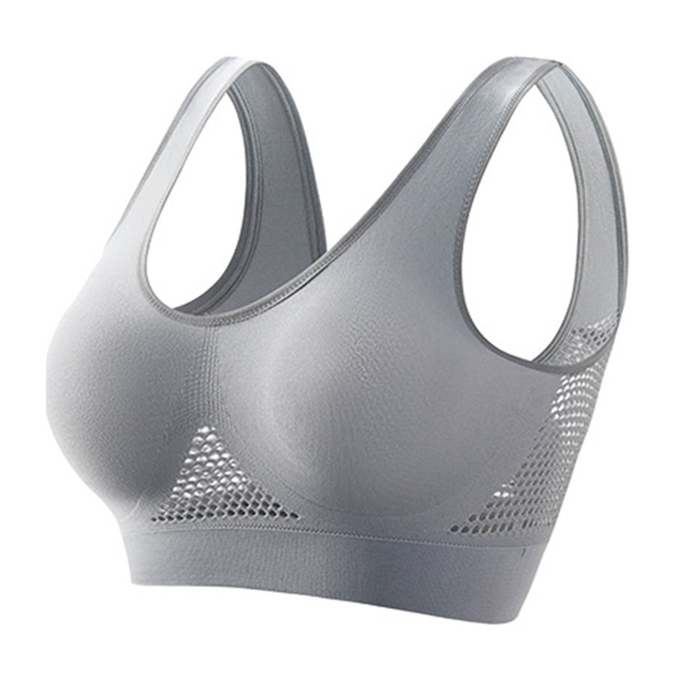 Womens Seamless Sports Wireless Push Up Bra Crop Top For Everyday Comfort 4
