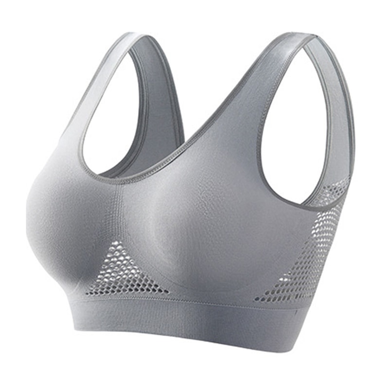 Womens Seamless Sports Wireless Push Up Bra Crop Top For Everyday Comfort 4