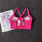 High Support Women's Crisscross Racerback Sports Bra for Yoga & Fitness