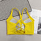 High Support Women's Crisscross Racerback Sports Bra for Yoga & Fitness