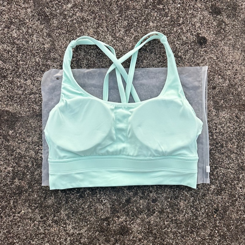 High Support Womens Gym & Yoga Sports Bra with Cross Back Straps