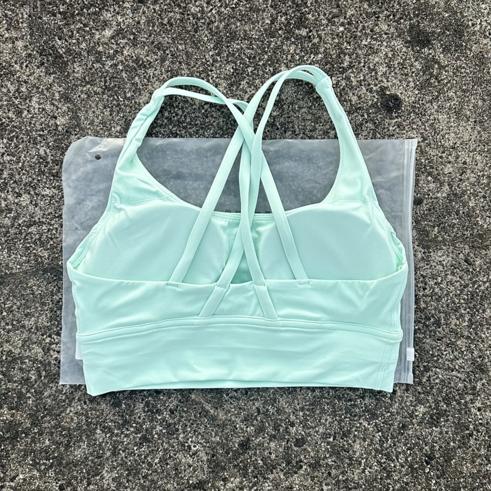 High Support Womens Gym & Yoga Sports Bra with Cross Back Straps
