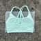 High Support Womens Gym & Yoga Sports Bra with Cross Back Straps