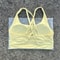 High Support Womens Gym & Yoga Sports Bra with Cross Back Straps