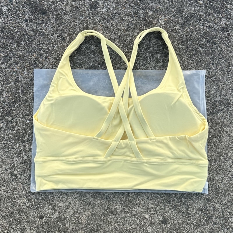 High Support Womens Gym & Yoga Sports Bra with Cross Back Straps