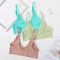 Seamless Wireless Bralette Crop Top U Back Ribbed Comfort Bra 1