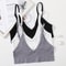 Seamless Wireless Bralette Crop Top U Back Ribbed Comfort Bra 3