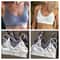 Seamless Wireless Bralette Crop Top U Back Ribbed Comfort Bra 4