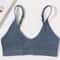 Seamless Wireless Bralette Crop Top U Back Ribbed Comfort Bra 6