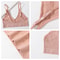 Seamless Wireless Bralette Crop Top U Back Ribbed Comfort Bra 5