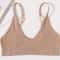 Seamless Wireless Bralette Crop Top U Back Ribbed Comfort Bra 7