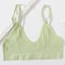 Seamless Wireless Bralette Crop Top U Back Ribbed Comfort Bra 10