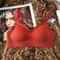 Push Up Seamless Bra Wide Adjustable Straps Plus Size Wireless Bra Comfort Lingerie