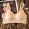 Push Up Seamless Bra Wide Adjustable Straps Plus Size Wireless Bra Comfort Lingerie