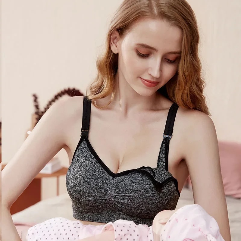 Serene Comfort Seamless Push Up Maternity And Nursing Bra 0