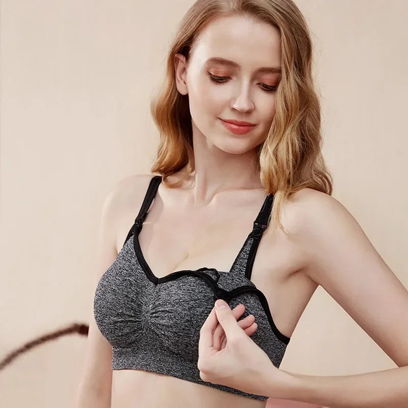 Serene Comfort Seamless Push Up Maternity And Nursing Bra 2