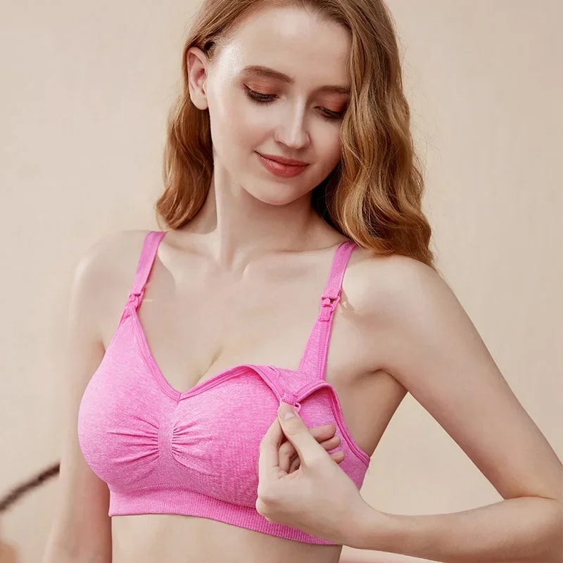 Serene Comfort Seamless Push Up Maternity And Nursing Bra 3
