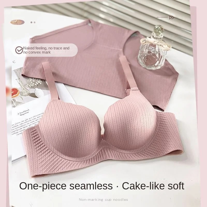 Ultra Lift 6CM Padded Push Up Bra for Small Chest Wireless Comfortable Lingerie