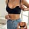 Serene Comfort Wireless Maternity Bra Ultra Thin Front Button Breastfeeding And Postpartum Support 0