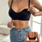 Serene Comfort Wireless Maternity Bra Ultra Thin Front Button Breastfeeding And Postpartum Support 0