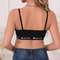 Maternity To Nursing Lace Trim Ribbed Bra Easy Clip Down 0
