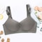 Seamless Front Open Nursing Bra: Wireless Comfort for Pregnant and Breastfeeding Moms