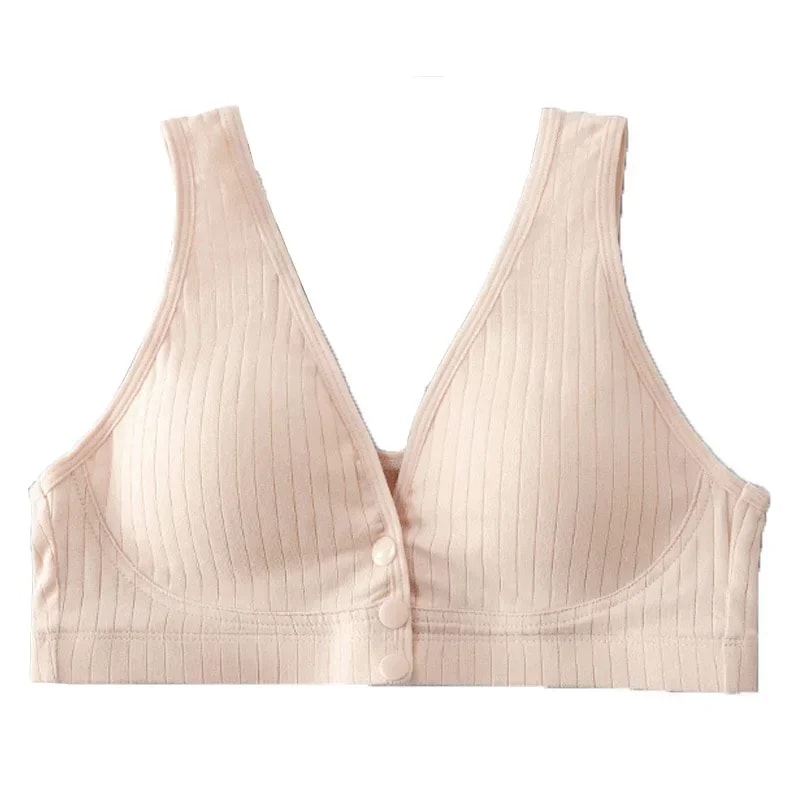 ComfyMama Ultra Soft Cotton Maternity Nursing Bra 0