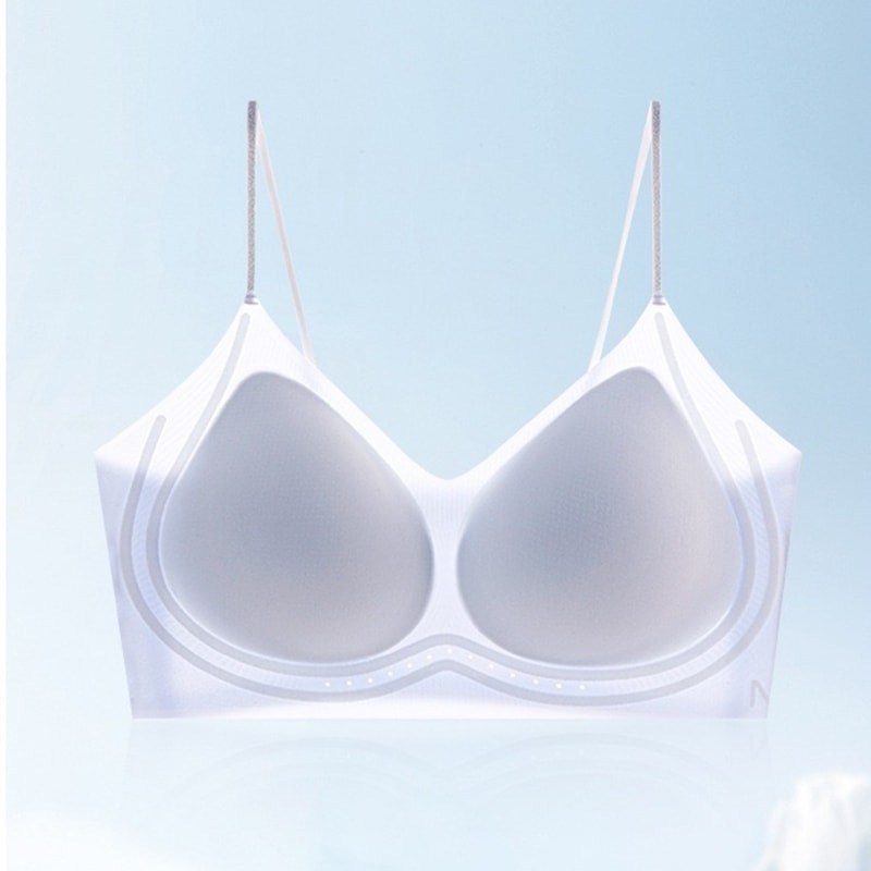 Womens Seamless Invisible Sports Bra Breathable Shockproof Comfort 4