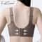 FallSweet Plus Size Wireless Push Up Bra Seamless Breathable Comfort Bralette 2