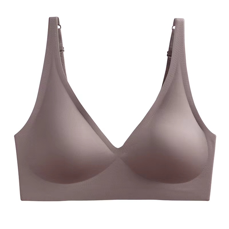 Wireless Deep V Seamless Comfort Bra For Small Chest Support 6