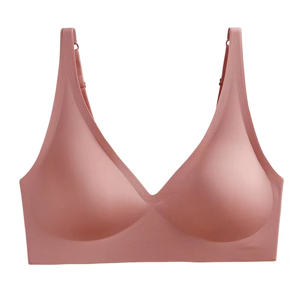 Wireless Deep V Seamless Comfort Bra For Small Chest Support 7