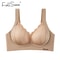ComfortLift Plus Size Seamless Wireless Push Up Bra 1