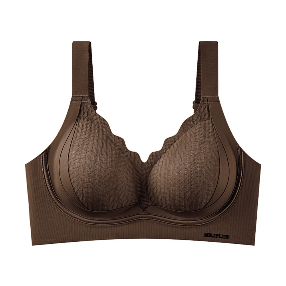 ComfortLift Plus Size Seamless Wireless Push Up Bra 5