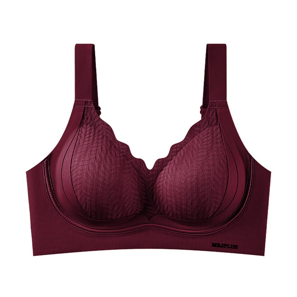 ComfortLift Plus Size Seamless Wireless Push Up Bra 7