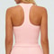 Ultra Fit Women Yoga Tank Top with Removable Chest Pad Fitness Bra Halter Activewear