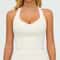 Ultra Fit Women Yoga Tank Top with Removable Chest Pad Fitness Bra Halter Activewear