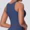 Womens Open Back Push Up Sports Bra Tank Top Yoga & Workout Support