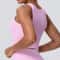 Womens Open Back Push Up Sports Bra Tank Top Yoga & Workout Support