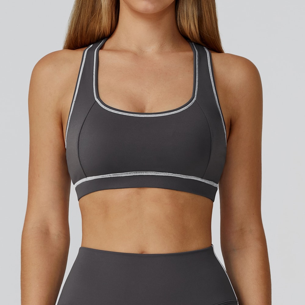 Premium Push Up Breathable Sports Bra Yoga Fitness Top For Women 7