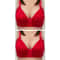 ComfortFit Front Clasp Full Cup Lace Bra Wire Free Support For Women Plus Sizes 7