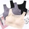 Womens Ice Silk Seamless Gym & Yoga Sports Bra Crop Top