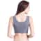 Womens Ice Silk Seamless Gym & Yoga Sports Bra Crop Top