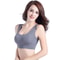 Womens Ice Silk Seamless Gym & Yoga Sports Bra Crop Top