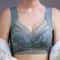 Plus Size Seamless Comfort Bra Ice Silk Anti Sag Support Vest 0