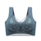 Plus Size Seamless Comfort Bra Ice Silk Anti Sag Support Vest 4