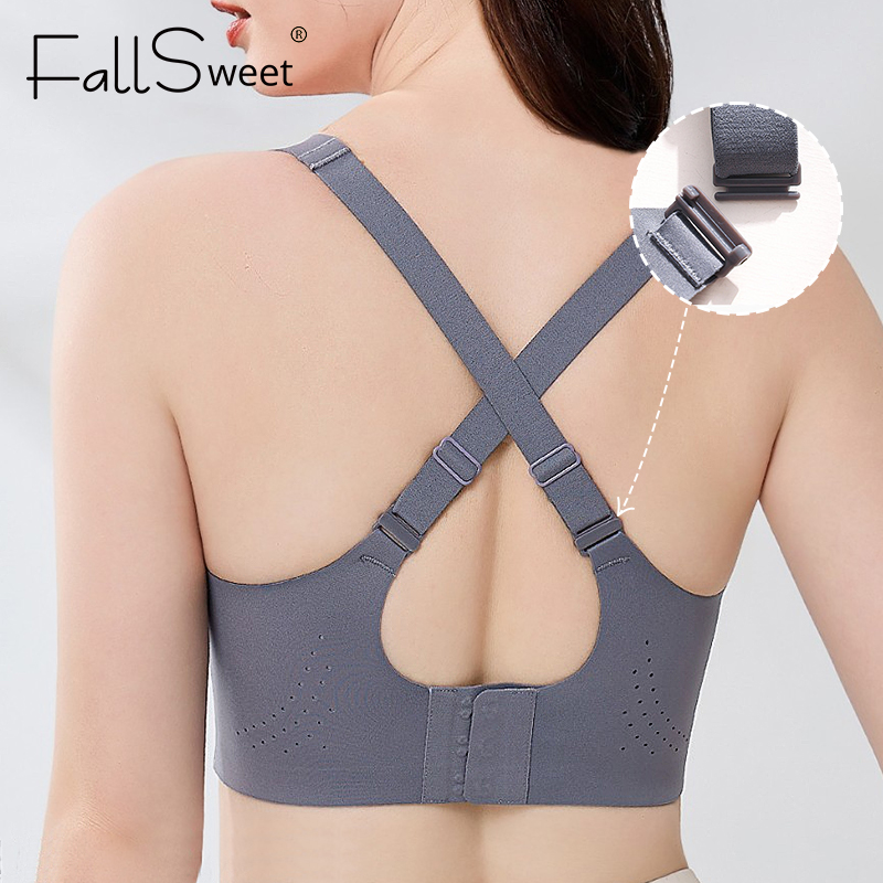 Breathable Wireless Push Up Sports Bra For Women Comfort Support 3