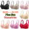 Plus size front buckle push up bra with breathable comfort and adjustable support for all day wear